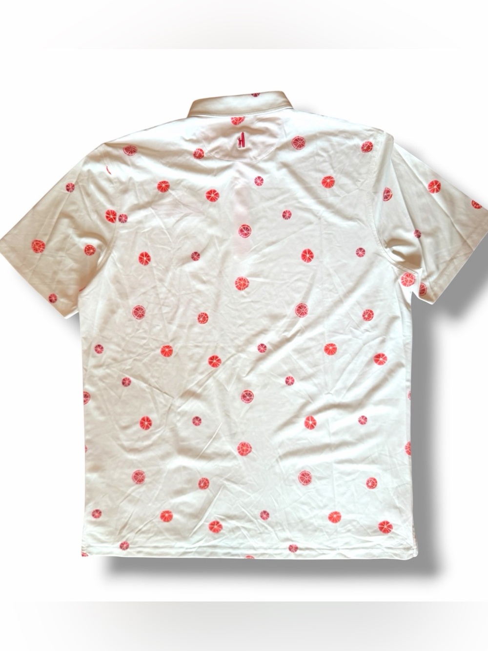 Johnnie-O Frederick Medallion Funky Buddha Polo Shirt Performance Active Golf L - Picture 3 of 12